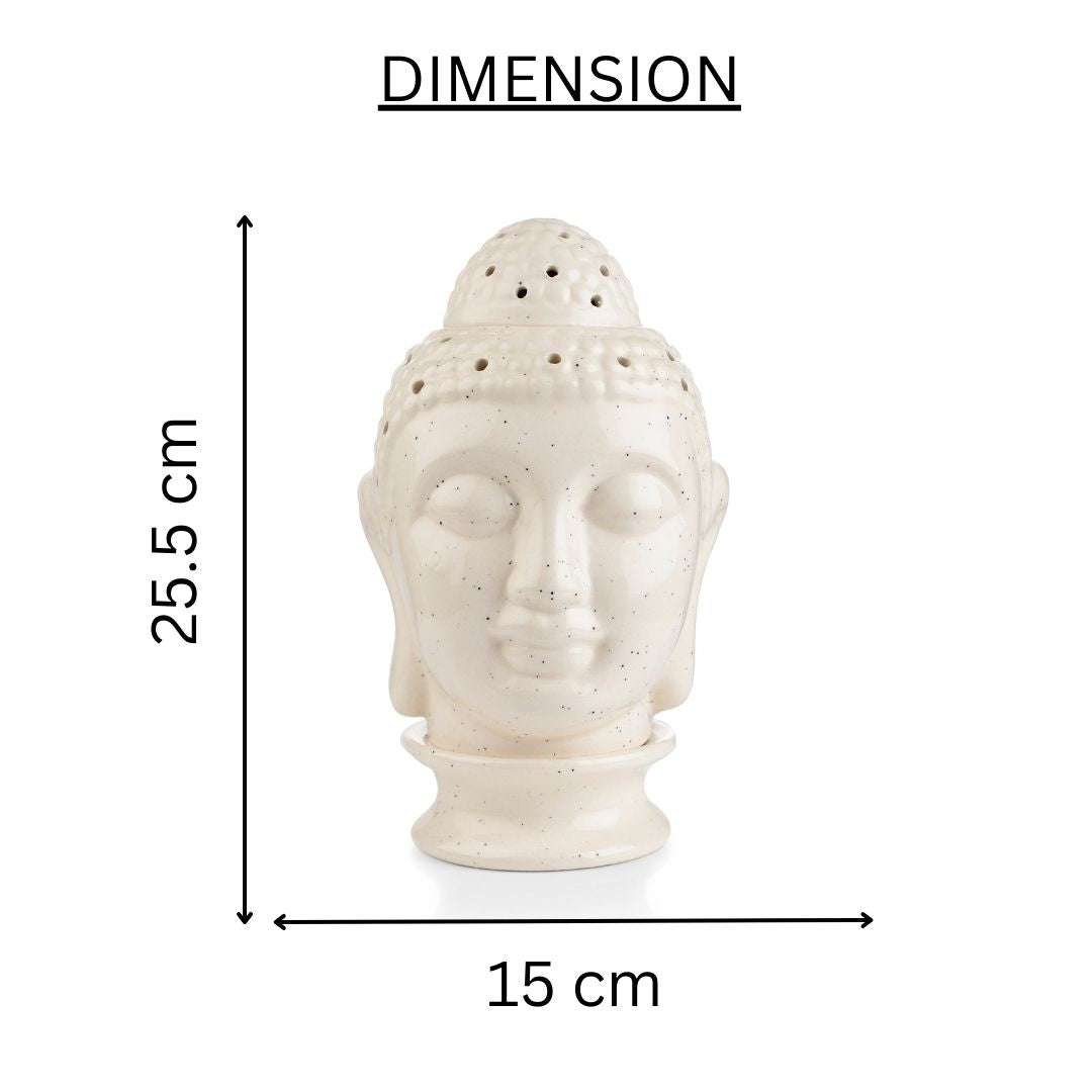Big Yellow Buddha Ceramic Electric Aroma Diffuser with Oils