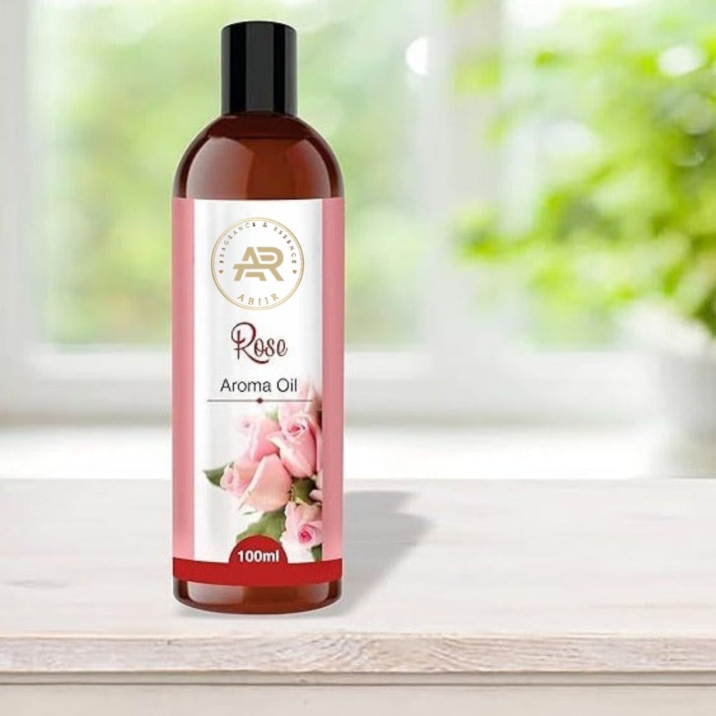 Rose Aroma Oil 100ml – Essential Oil for Diffuser & Humidifier