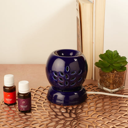 Black Ceramic Electric Aroma Diffuser & Oil Burner