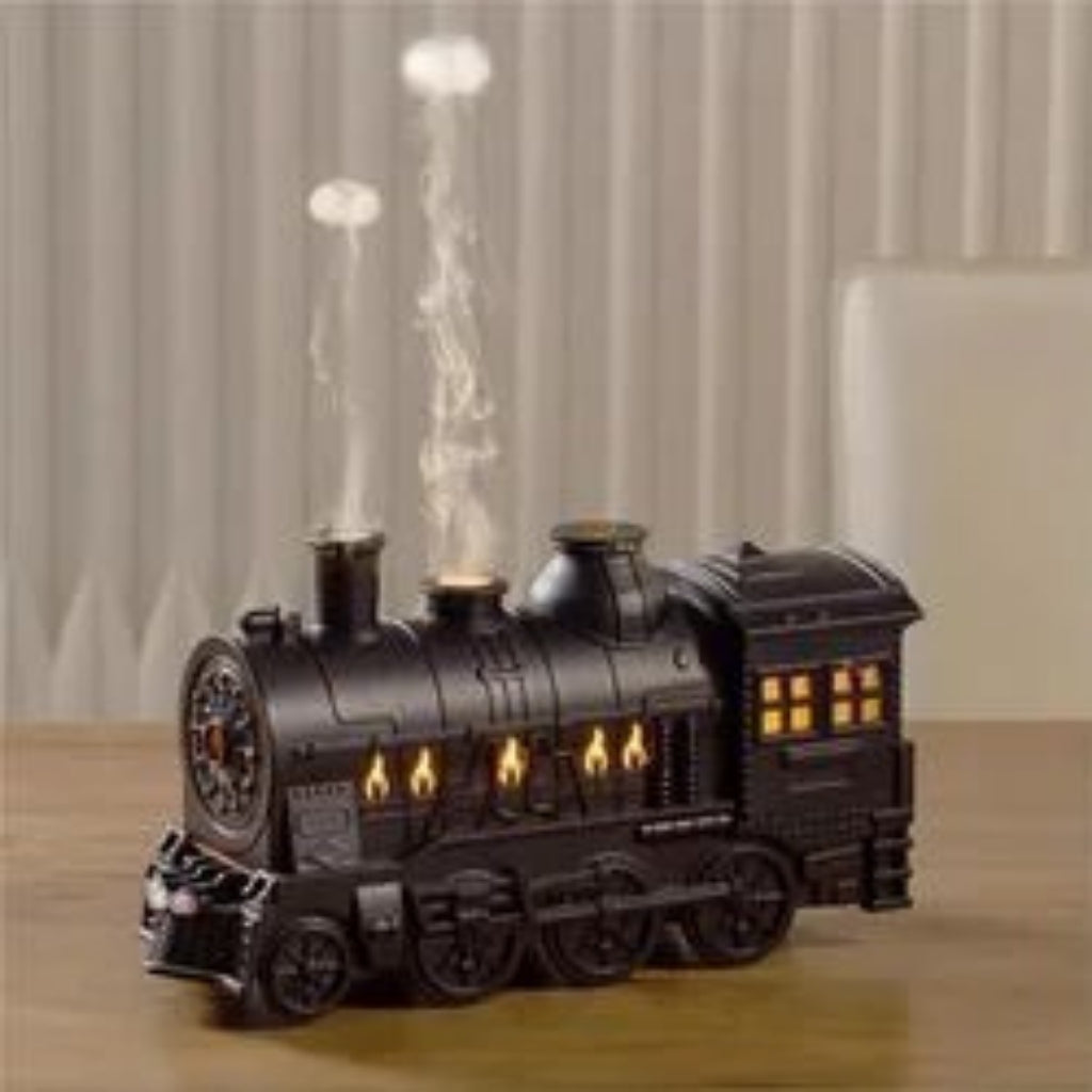 Steam Train Aroma Diffuser & Cool Mist Humidifier | Essential Oil Diffuser with LED Lights