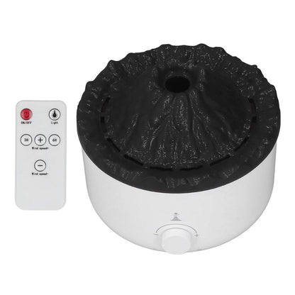 Volcano Flame Aroma Diffuser & Cool Mist Humidifier | Essential Oil Diffuser with LED Lava Effect