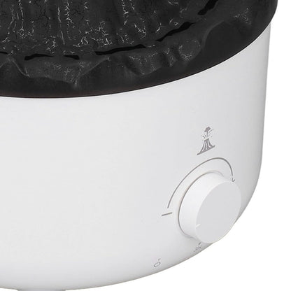 Volcano Flame Aroma Diffuser & Cool Mist Humidifier | Essential Oil Diffuser with LED Lava Effect