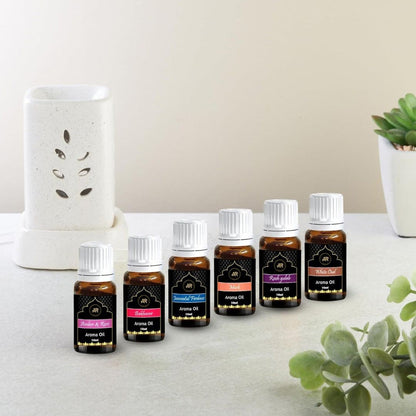 Premium Attar Aroma Oil Set of 6 – Essential Oils for Diffuser