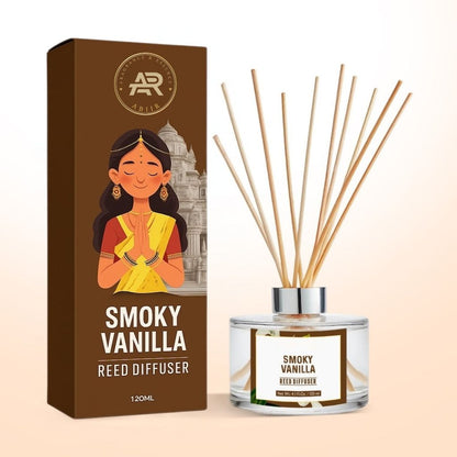 Smoky Vanilla Reed Diffuser – Home Fragrance 120ml
