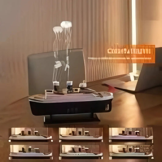 Titanic Ship Aroma Diffuser/Cool Mist Humidifier | LED Essential Oil Diffuser for Home & Office