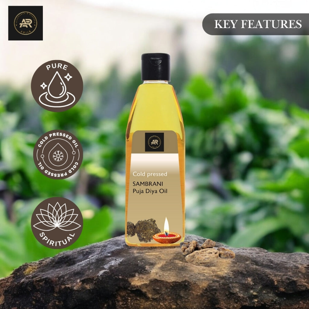 Cold Pressed Sambrani Puja Diya Oil – 225ml