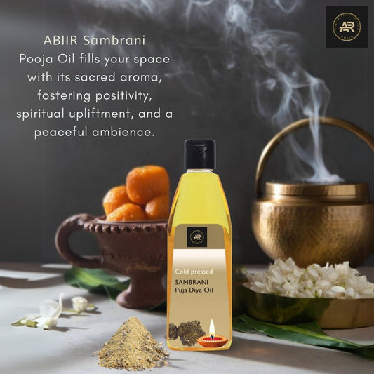 Cold Pressed Sambrani Puja Diya Oil – 225ml