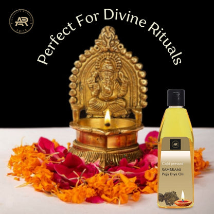 Cold Pressed Sambrani Puja Diya Oil – 225ml