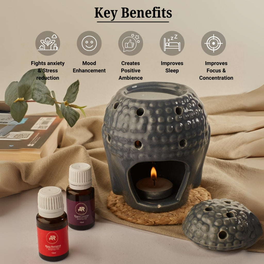 Luxury Buddha Candle Diffuser | Aromatherapy, Home Décor & Relaxation