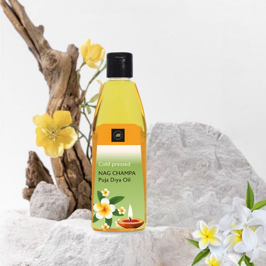 Cold Pressed Nag Champa Puja Diya Oil – 225ml