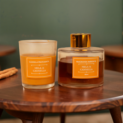 Apple & Cinnamon Home Fragrance Gift Set