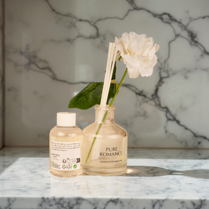 White Rose & Lily Reed Diffuser Set – Home Fragrance