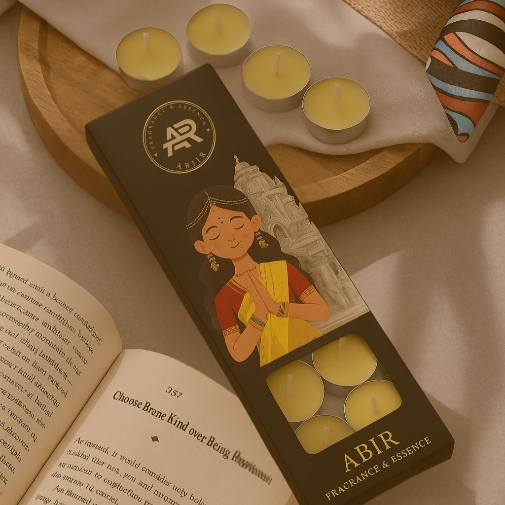 Bourbon Vanilla Tealight Candles – Pack of 10