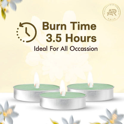 Midnight Jasmine Tealight Candles – Pack of 10