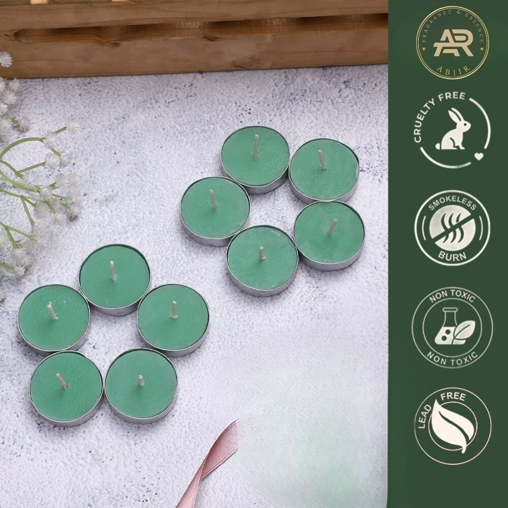 Midnight Jasmine Tealight Candles – Pack of 10