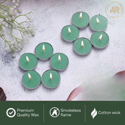 Midnight Jasmine Tealight Candles – Pack of 10