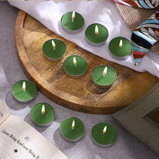Lemongrass Tealight Candles – Pack of 10