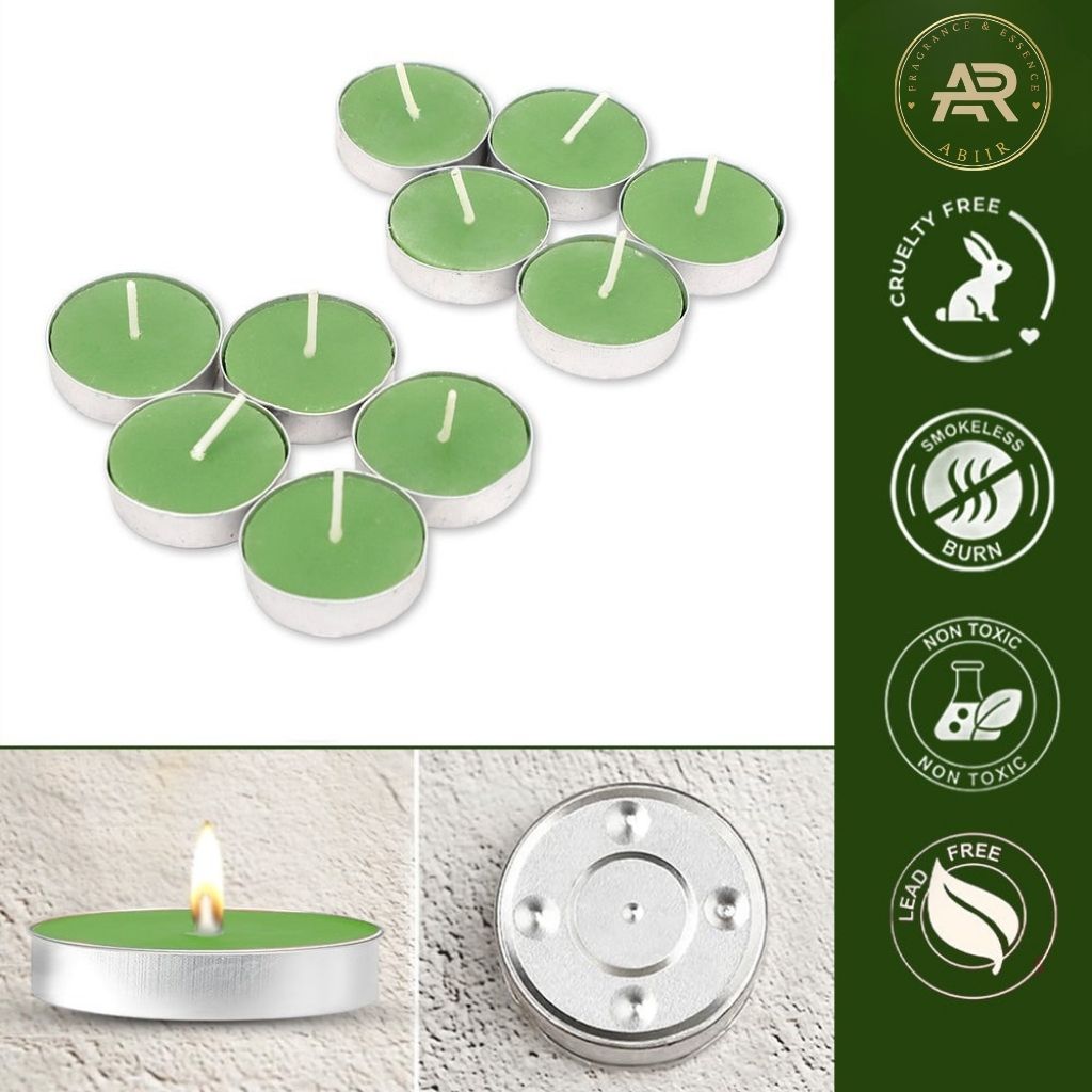 Lemongrass Tealight Candles – Pack of 10
