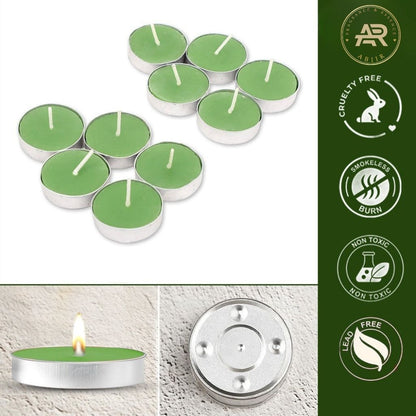 Lemongrass Tealight Candles – Pack of 10