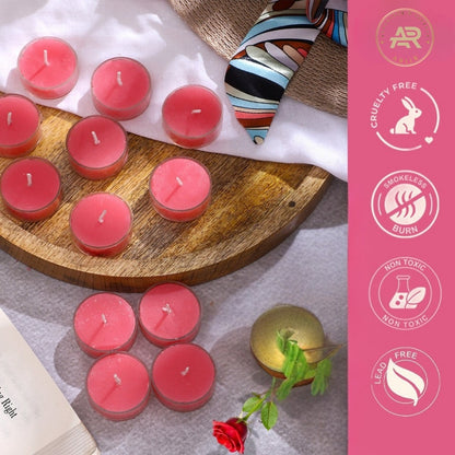 White Jasmine Tealight Candles – Aromatherapy & Relaxation