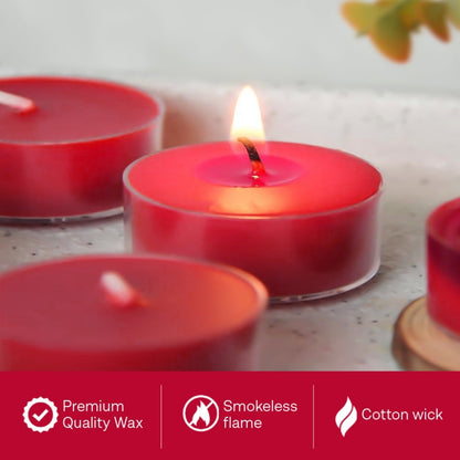 White Jasmine Tealight Candles – Aromatherapy & Relaxation