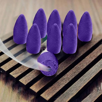 Lavender Backflow Incense Cones – Aromatherapy Fragrance Cones