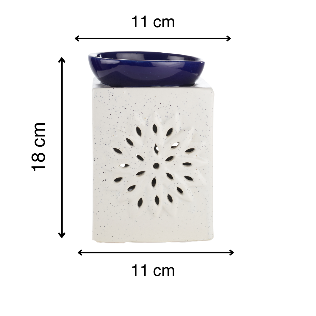 Square Ceramic Electric Aroma Diffuser with Oils