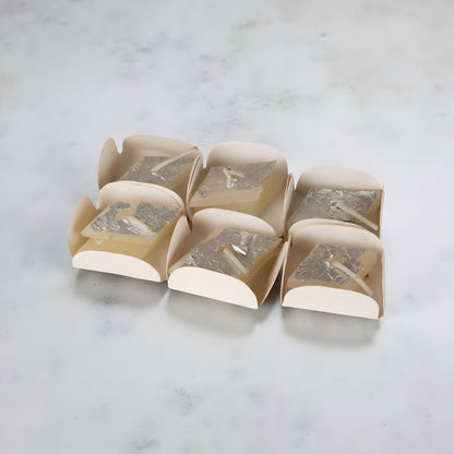 Silver Varak Soy Wax Candles – Pack of 6