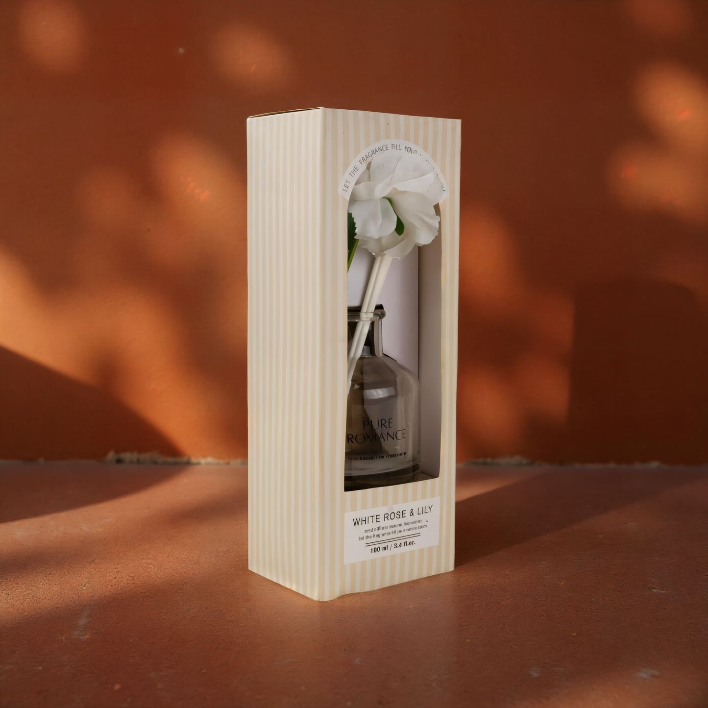 White Rose & Lily Reed Diffuser Set – Home Fragrance