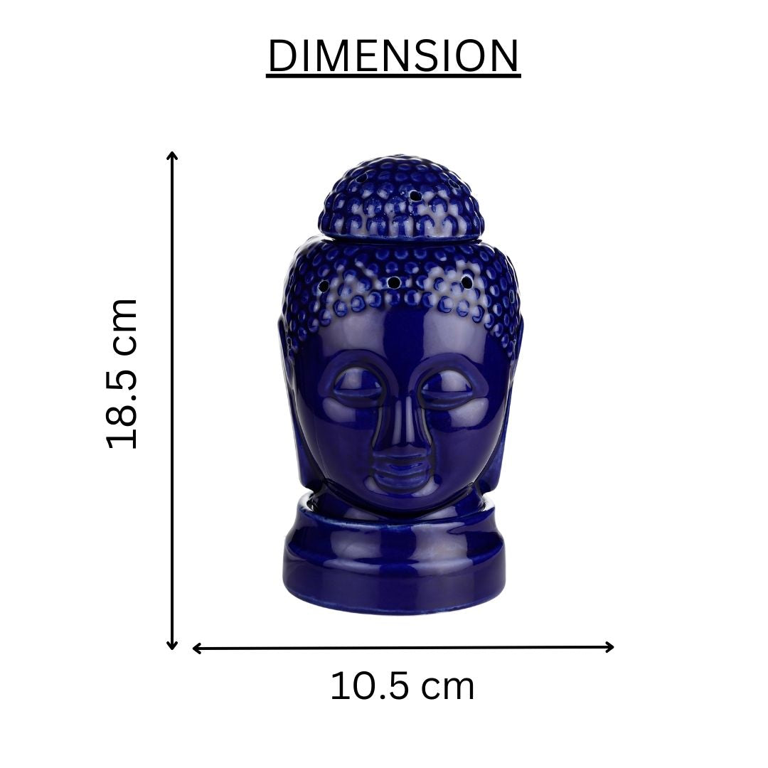 Blue Buddha Ceramic Electric Aroma Diffuser with Oils
