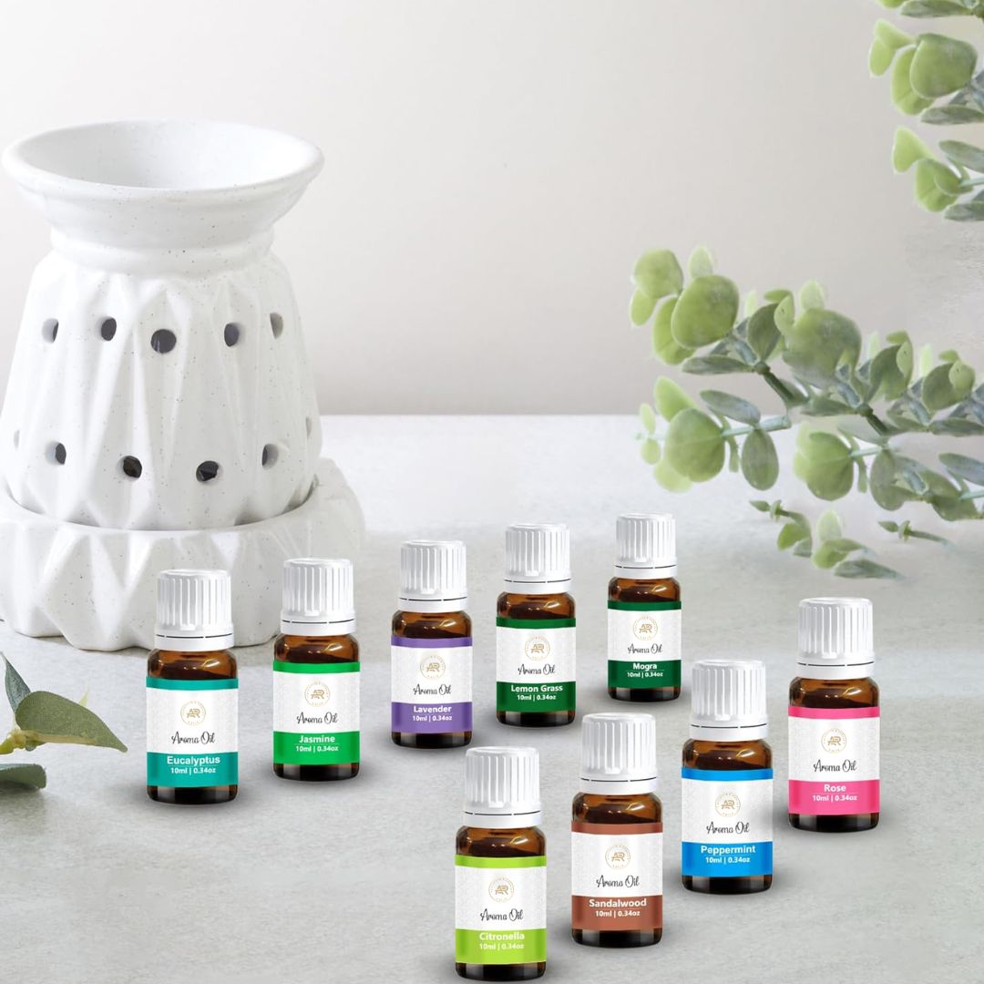 Premium Aroma Oil Set of 9 (10ml Each)