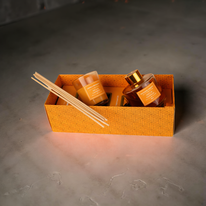 Apple & Cinnamon Home Fragrance Gift Set