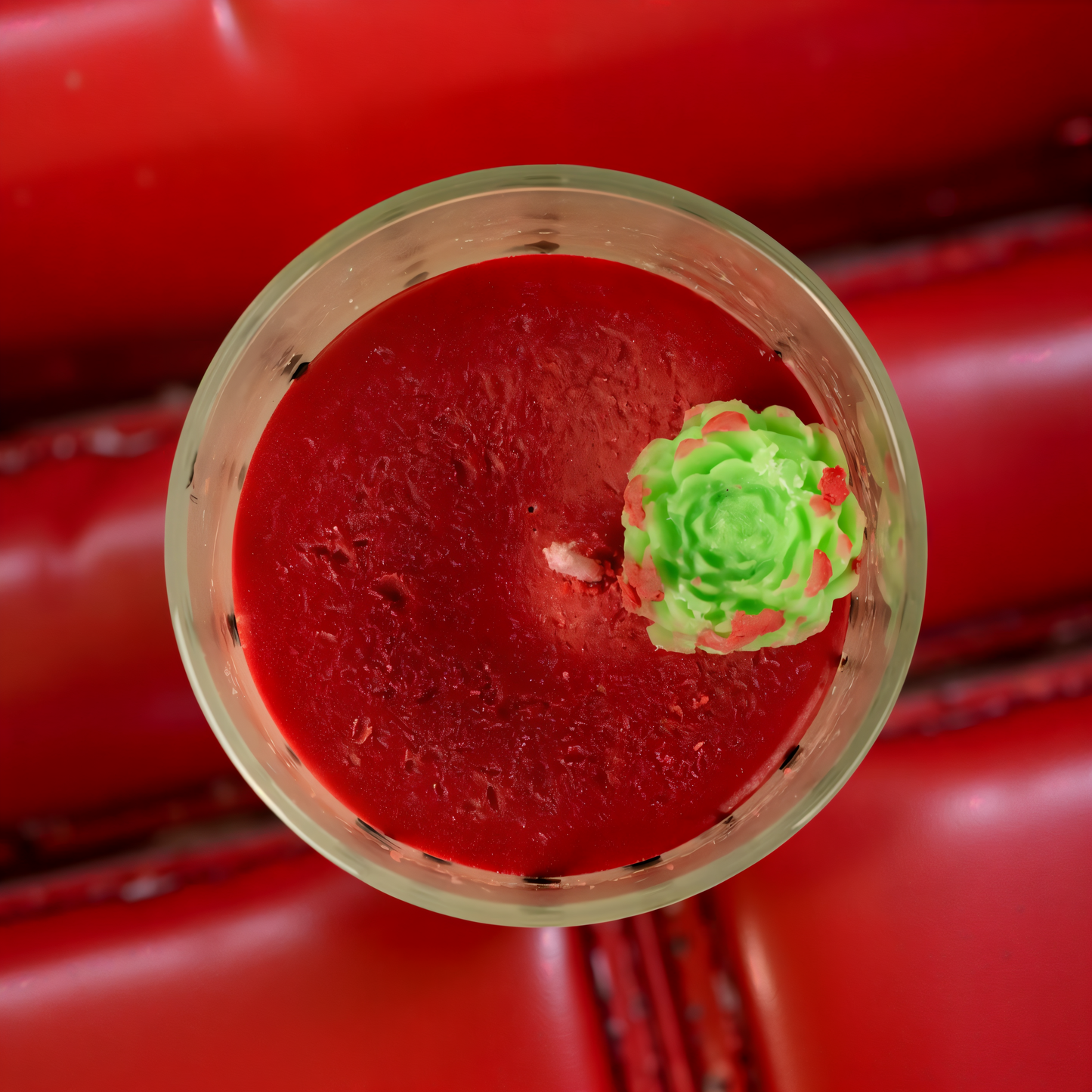 Watermelon Glass Jar Scented Candle