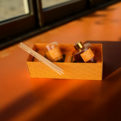 Apple & Cinnamon Home Fragrance Gift Set