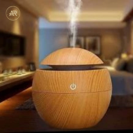 Wooden Finish Ultrasonic Aroma Diffuser & Humidifier