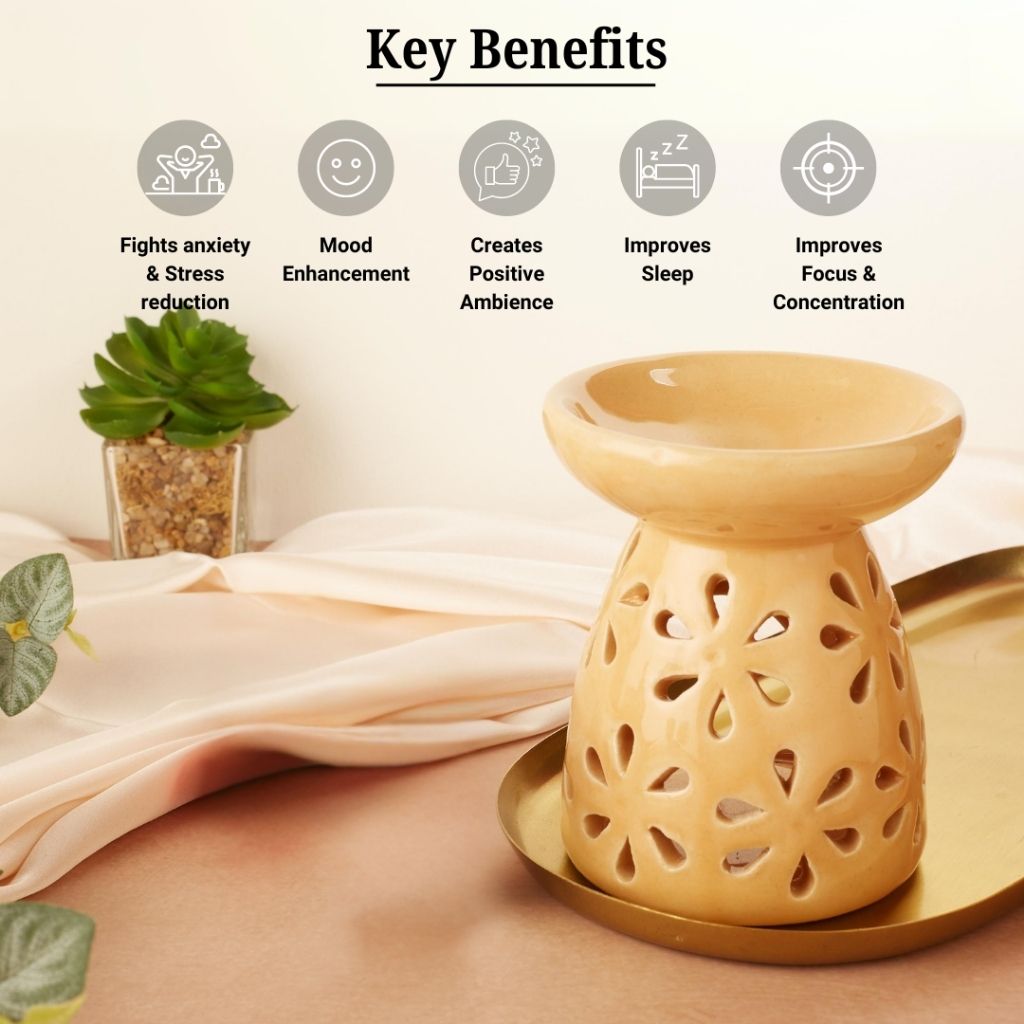 Ceramic Aroma Diffuser & Essential Oil Burner
