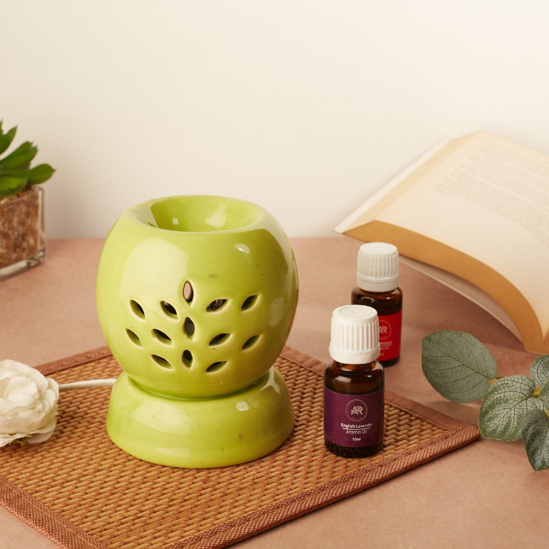 Black Ceramic Electric Aroma Diffuser & Oil Burner