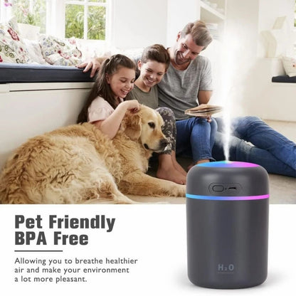 H2O Portable LED Aroma Diffuser & Humidifier