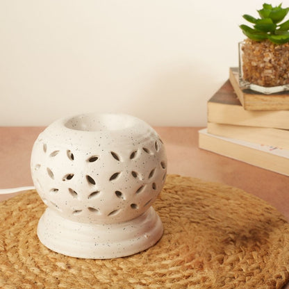 Black Ceramic Electric Aroma Diffuser & Oil Burner