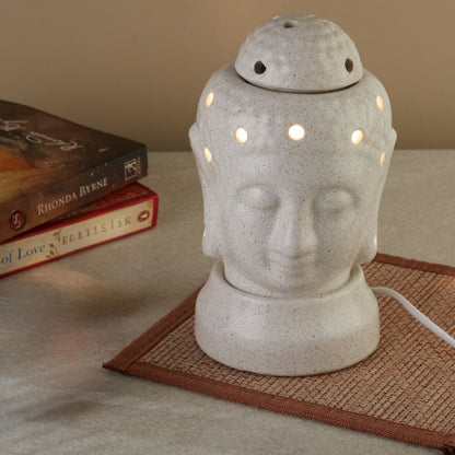 Blue Buddha Ceramic Electric Aroma Diffuser with Oils