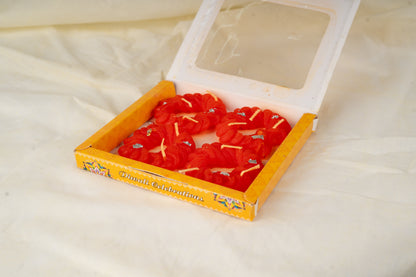 Jalebi Shaped Festive Candles – Pack of 4