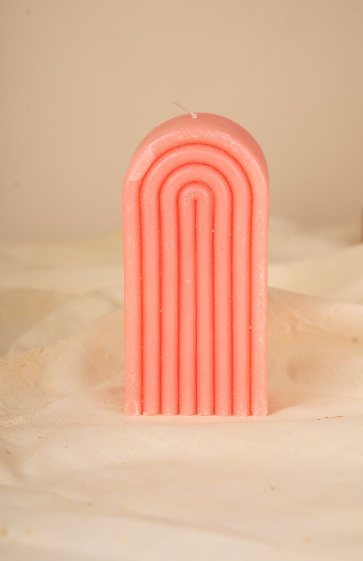 Arch Pillar Candle – Modern Decorative Soy Wax Candle for Home Décor