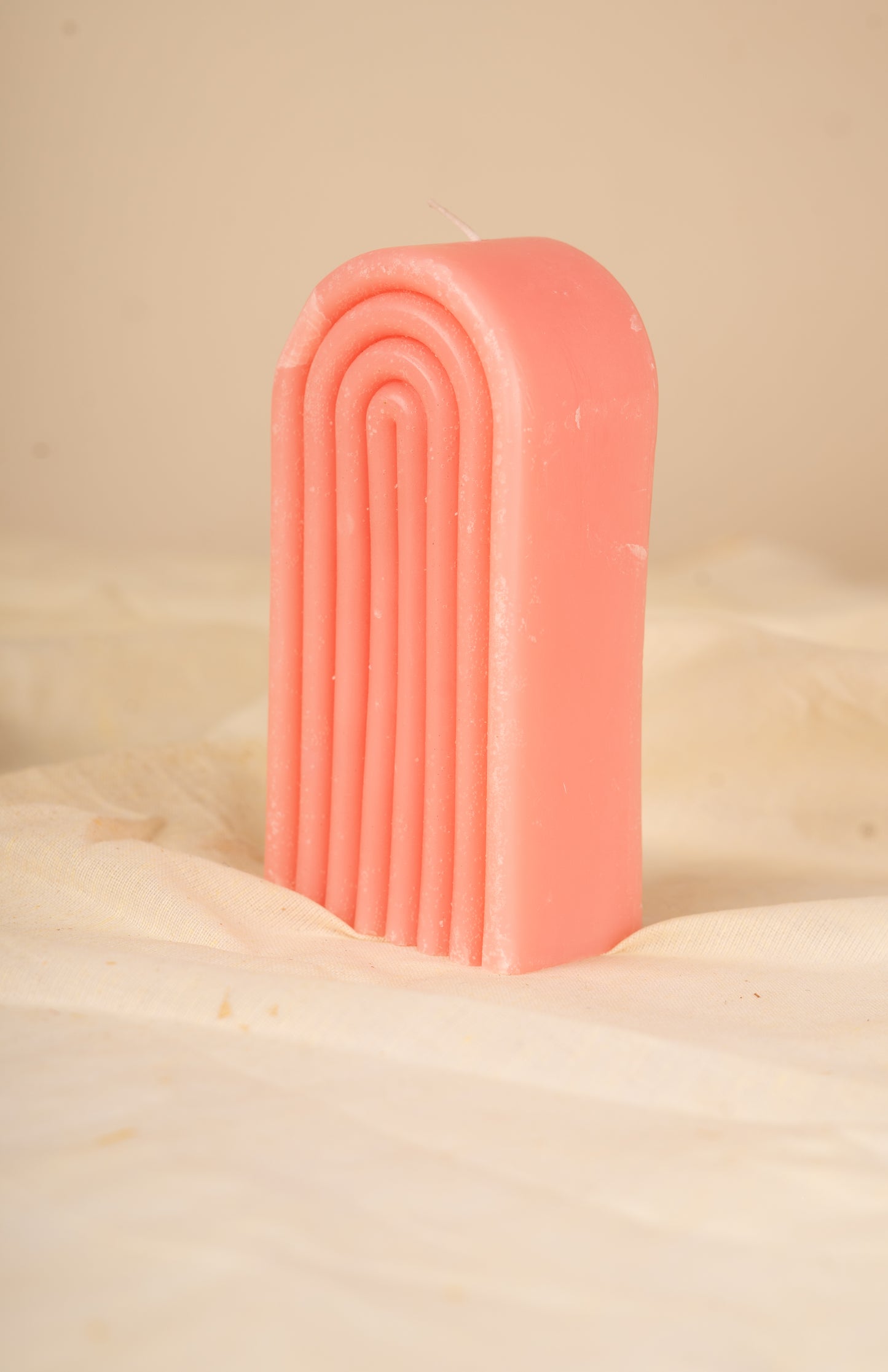 Arch Pillar Candle – Modern Decorative Soy Wax Candle for Home Décor