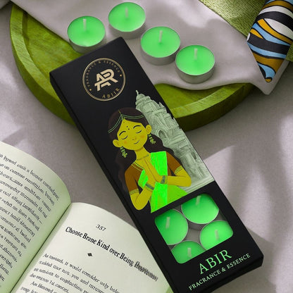 Lemongrass Tealight Candles – Pack of 10