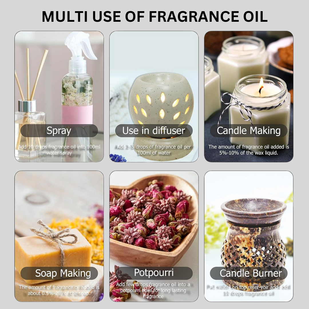 Rose Aroma Oil 100ml – Essential Oil for Diffuser & Humidifier