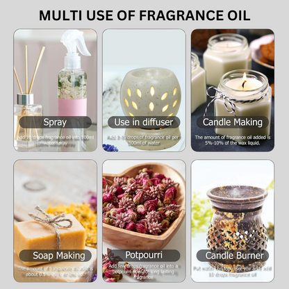 Rose Aroma Oil 100ml – Essential Oil for Diffuser & Humidifier