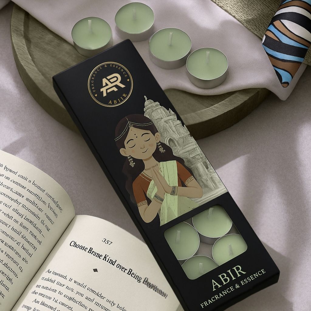 Midnight Jasmine Tealight Candles – Pack of 10