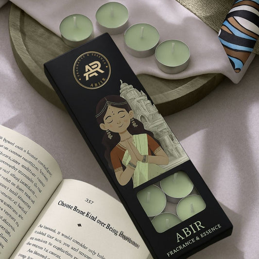 Midnight Jasmine Tealight Candles – Pack of 10